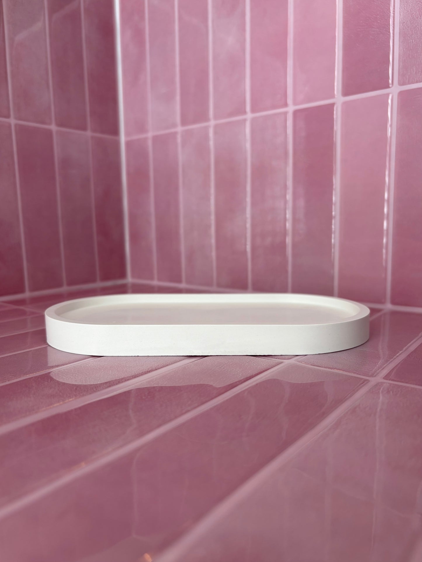 The Smooth Stone Candle Tray