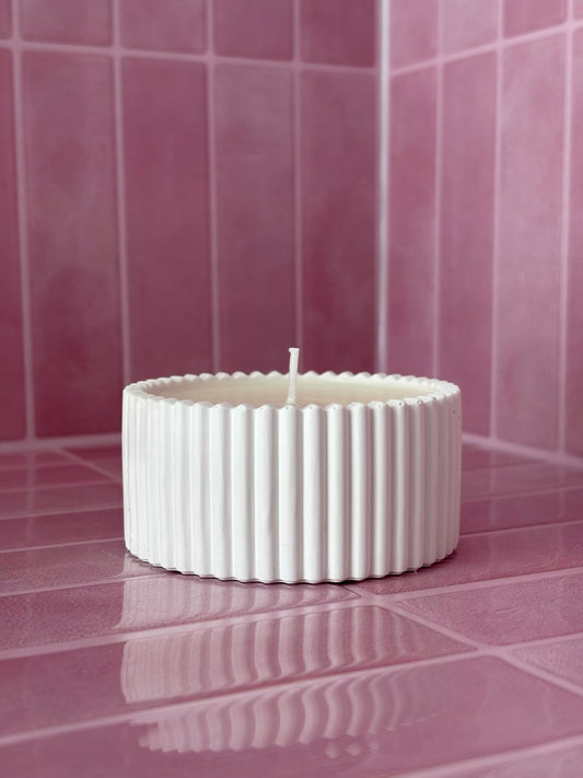 The Curved Stone Candle