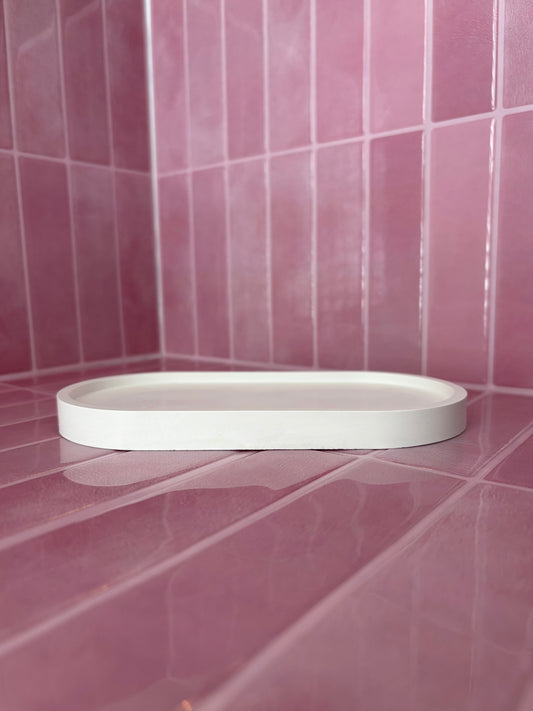 The Smooth Stone Candle Tray